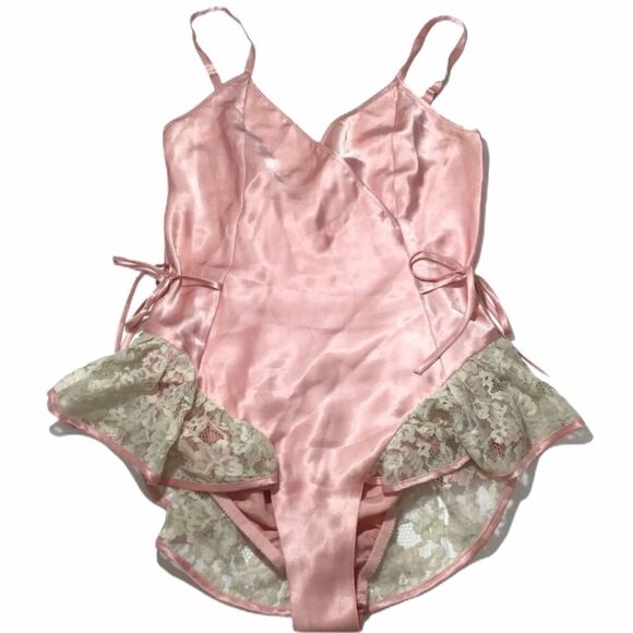 Victoria’s Secret Vintage Sleepwear Gold Label Lacey Teddy Sleepwear